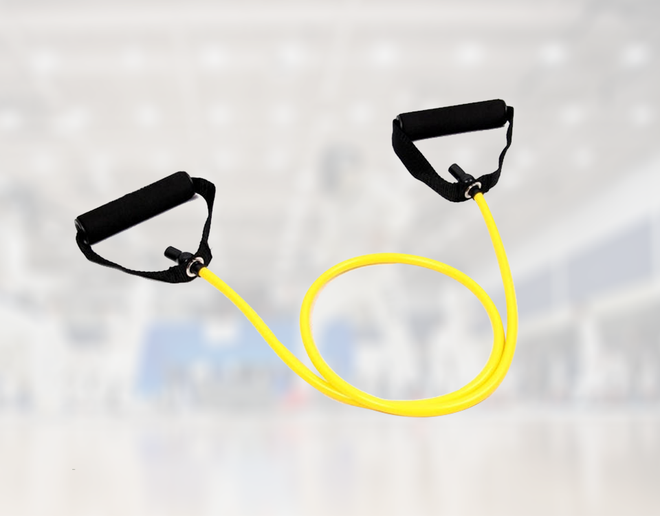 Yellow Resistance Strength Band Rope Level