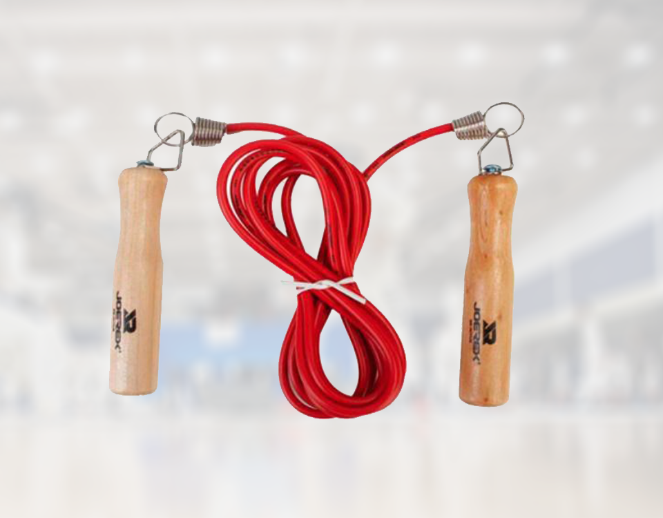 Skipping Rope With Wooden Handle