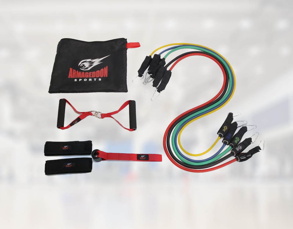 Resistance Band Exercises 5 Levels