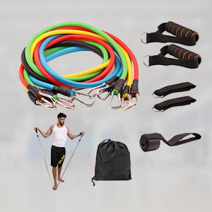 Gym Resistance Bands including Door Anchor & small Bag