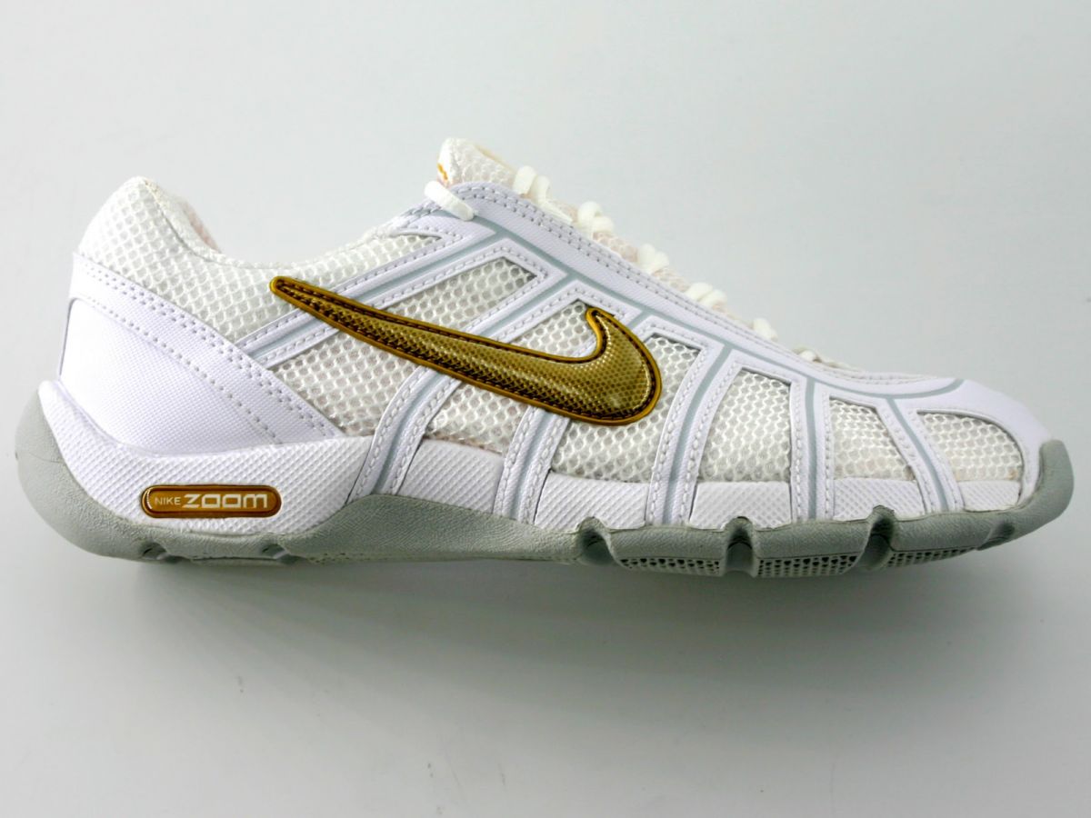 Nike Air Zoom Fencing Shoes Platinum/Gold